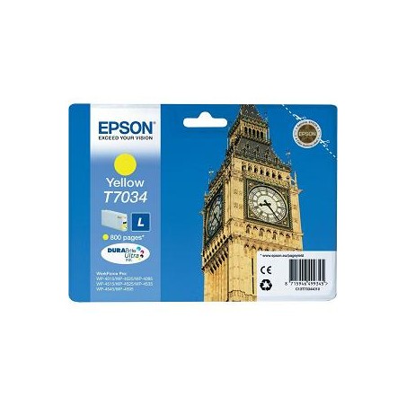 Epson T7034 sárga eredeti tintapatron