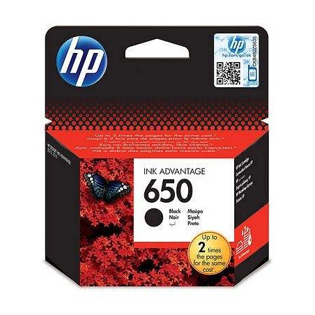 HP CZ101AE No.650 fekete eredeti tintapatron