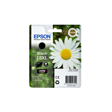 Epson T1811 fekete eredeti tintapatron