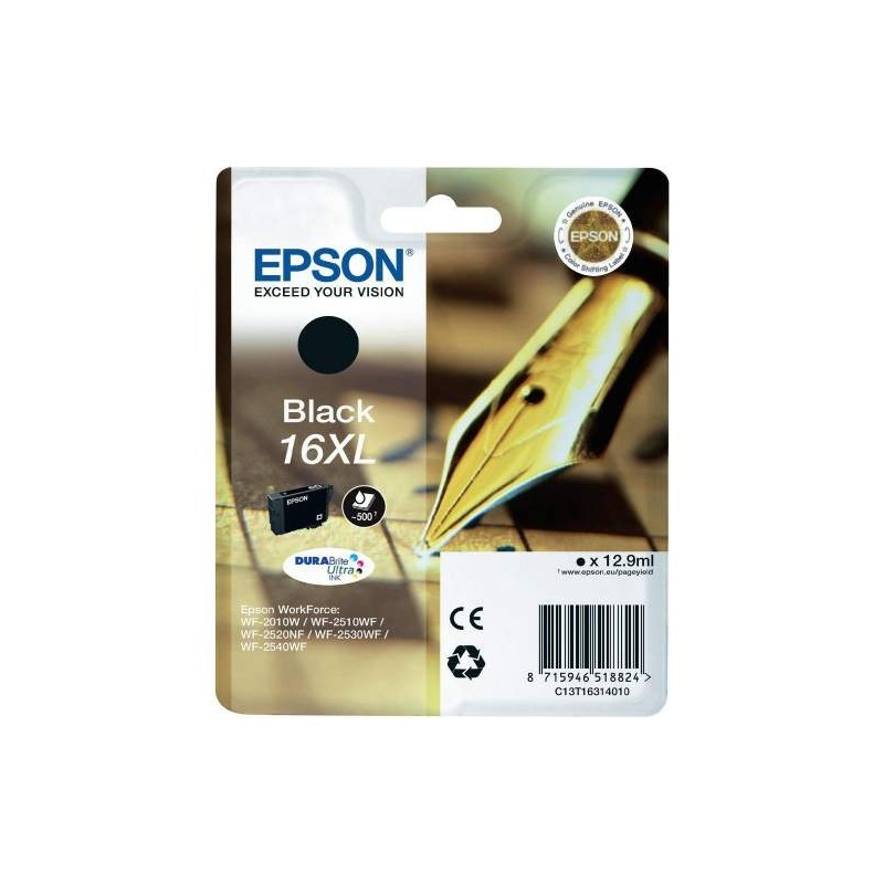 Epson T1631 fekete eredeti tintapatron