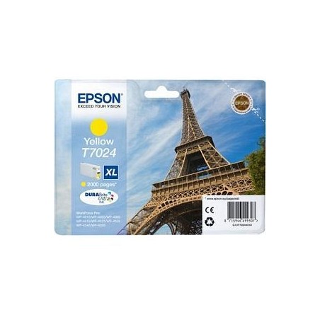 Epson T7024 sárga eredeti tintapatron