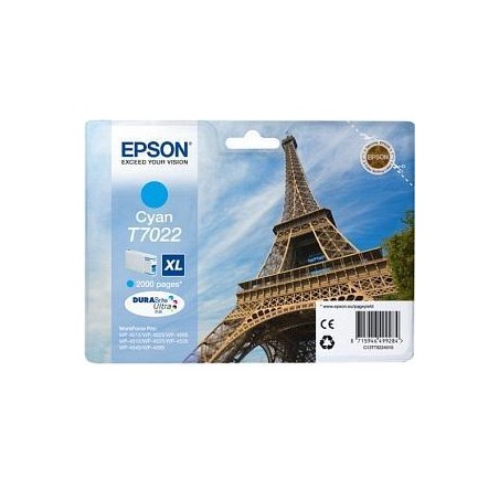 Epson T7022 kék eredeti tintapatron