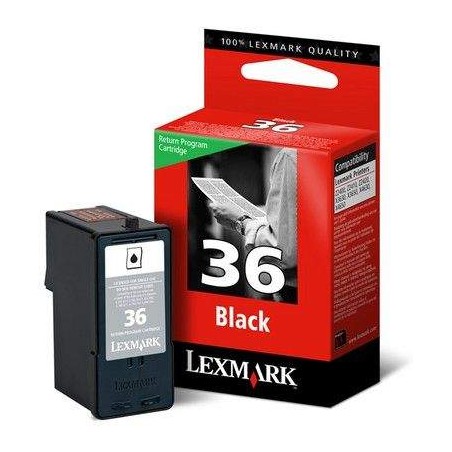 Lexmark 18C2130 [Bk] No.36 fekete eredeti tintapatron