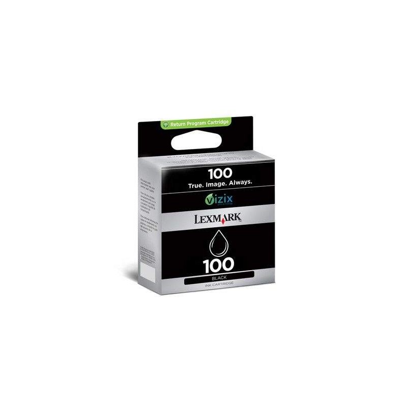 Lexmark 14N0820 [Bk] No.100 fekete eredeti tintapatron