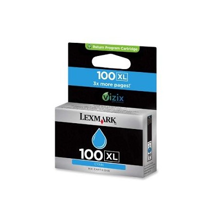 Lexmark 14N1069 [C] No.100XL kék eredeti tintapatron