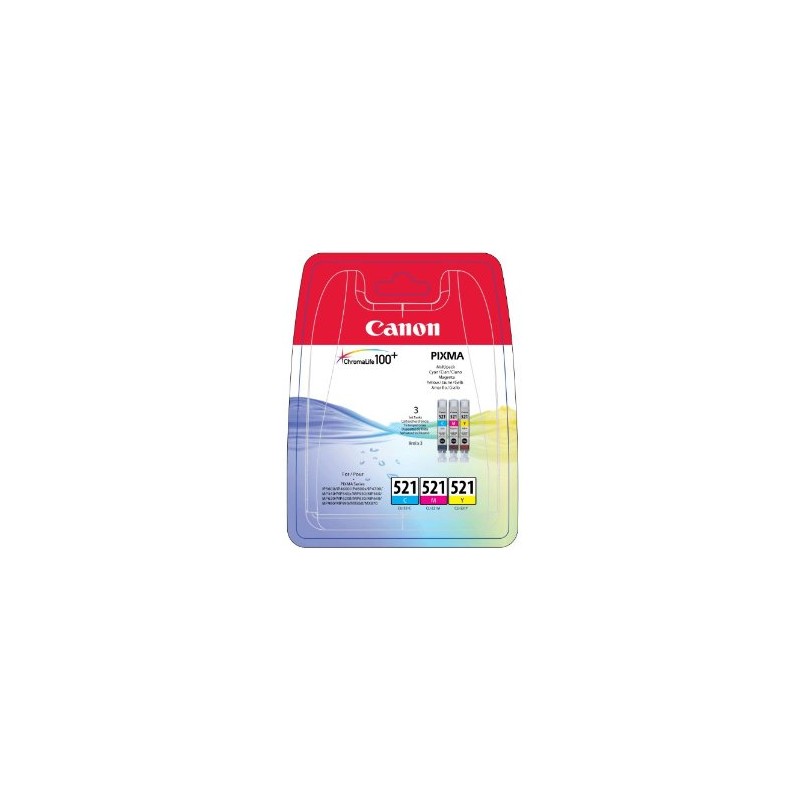 Canon CLI-521 színes eredeti tintapatron multipack