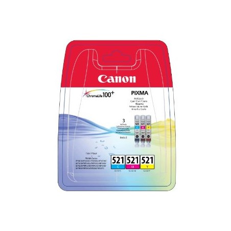 Canon CLI-521 színes eredeti tintapatron multipack