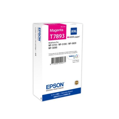 Epson T7893 magenta eredeti tintapatron