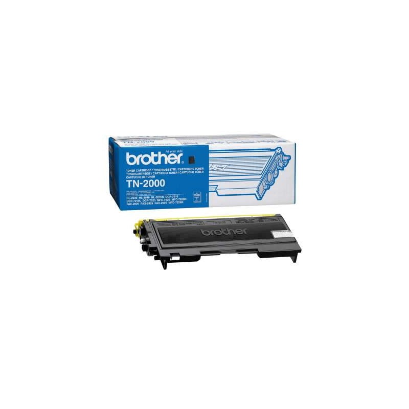 Brother TN-2000 fekete eredeti toner