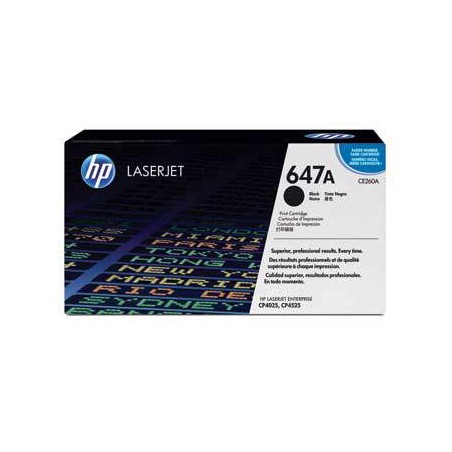 HP CE260A (647A) fekete eredeti toner