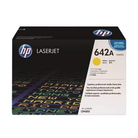 HP CB402A (642A) sárga eredeti toner