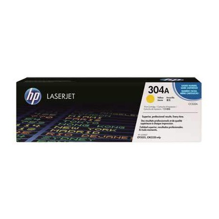 HP CC532A (304A) sárga eredeti toner