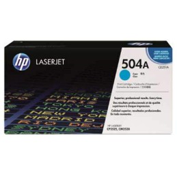 HP CE251A (504A) kék eredeti toner