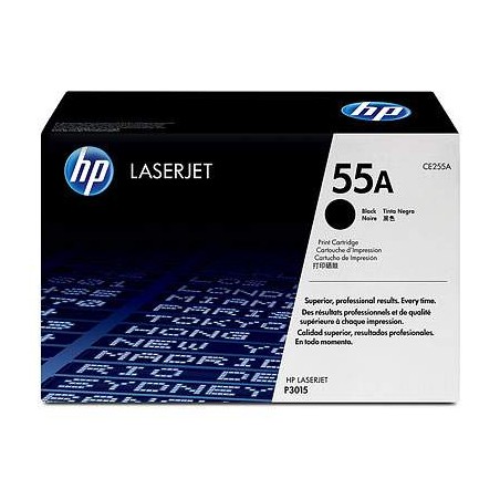 HP CE255A (55A) fekete eredeti toner