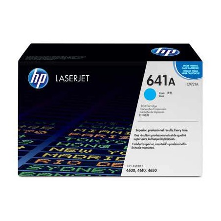 HP C9721A (641A) kék eredeti toner