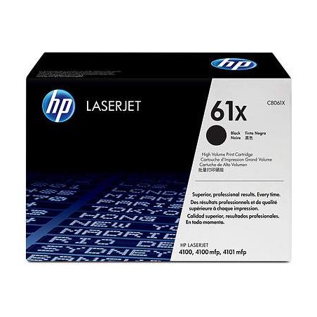 HP C8061X (61X) fekete eredeti toner