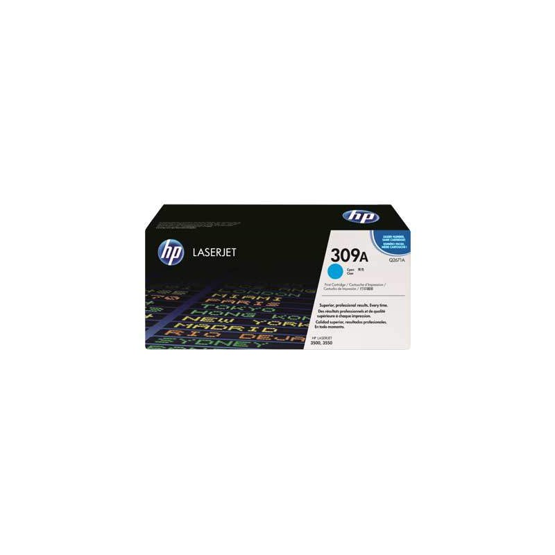 HP Q2671A (309A) kék eredeti toner