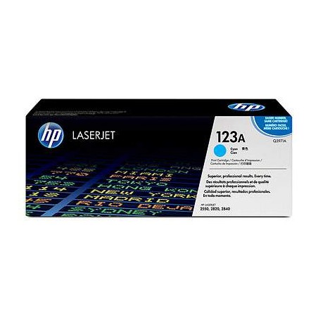 HP Q3971A (123A) kék eredeti toner