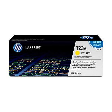 HP Q3972A (123A) sárga eredeti toner