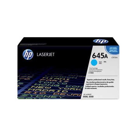 HP C9731A (645A) kék eredeti toner