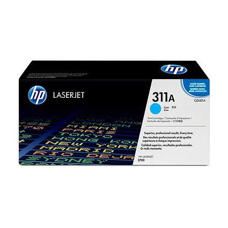 HP Q2681A (311A) kék eredeti toner