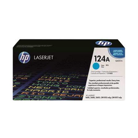 HP Q6001A (124A) kék eredeti toner