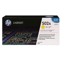 HP Q6472A (502A) sárga eredeti toner