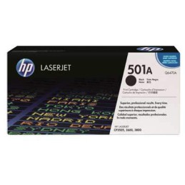 HP Q6470A (501A) fekete eredeti toner