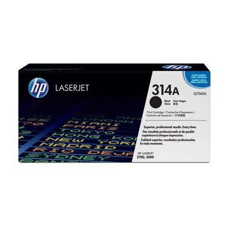 HP Q7560A (314A) fekete eredeti toner