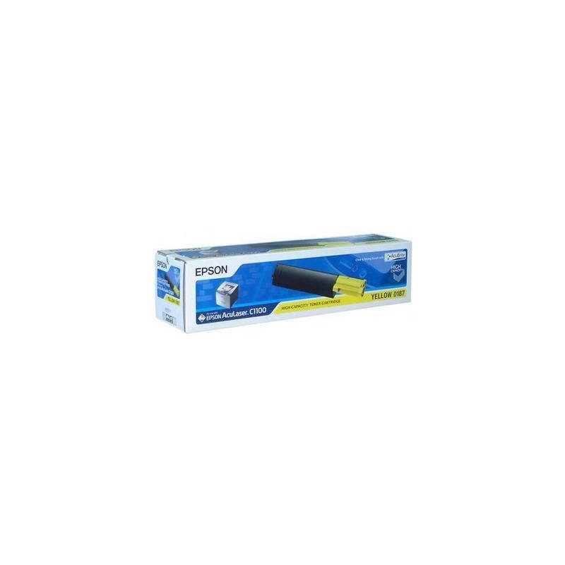 Epson C1100 4k (S050187) sárga eredeti toner