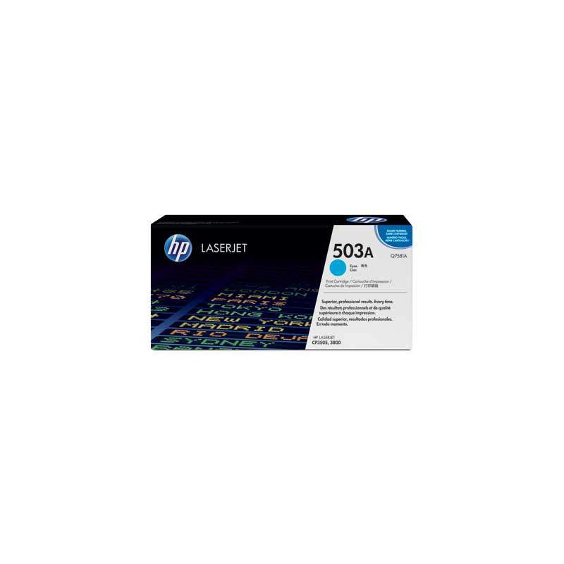 HP Q7581A (503A) kék eredeti toner