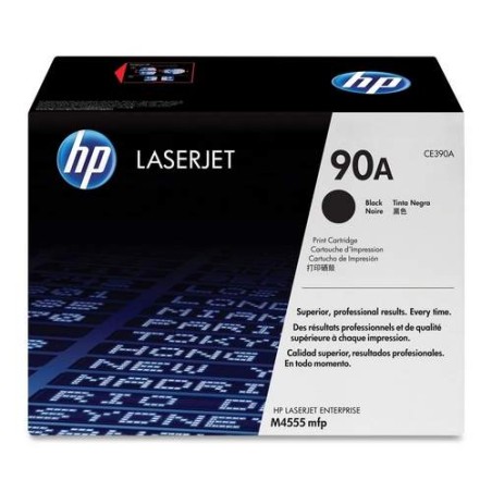 HP CE390A (90A) fekete eredeti toner