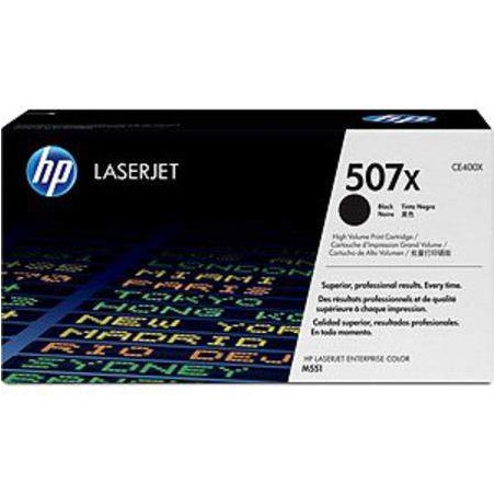 HP CE400X (507X) fekete eredeti toner