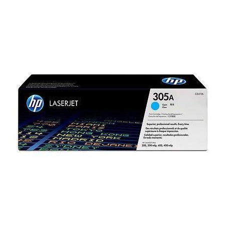 HP CE411A (305A) kék eredeti toner