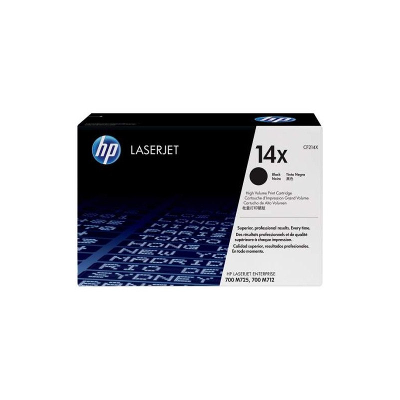 HP CF214X (14X) fekete eredeti toner