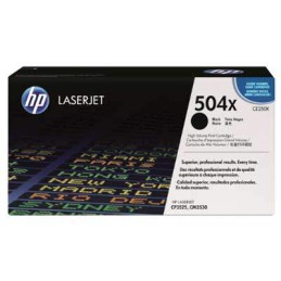 HP CE250X (504X) fekete eredeti toner min.2db