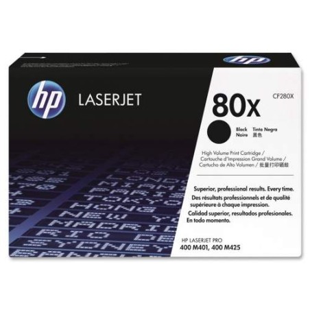 HP CF280X (80X) fekete eredeti toner min.2db