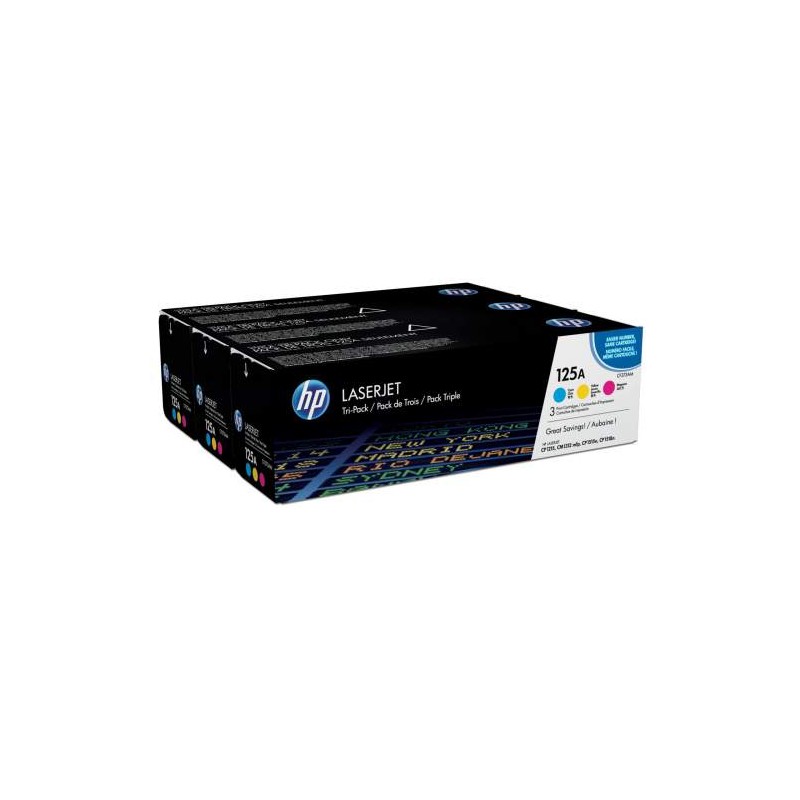 HP CF373AM (125A) CB541A/CB542A/CB543A eredeti toner multipack