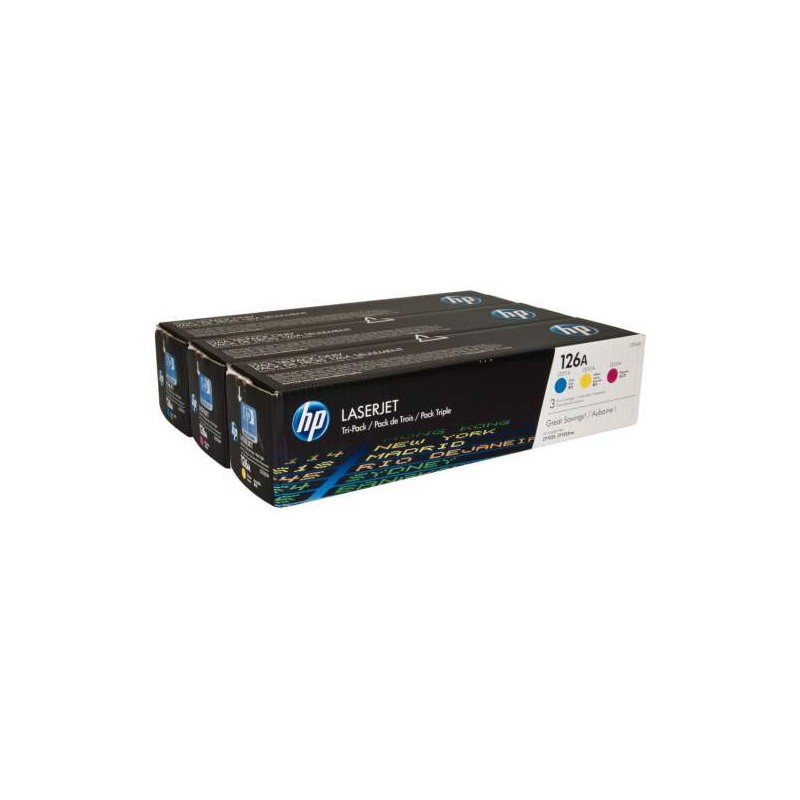 HP CF341A (126A) CE311A/CE312A/CE313A eredeti toner multipack