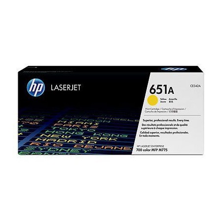 HP CE342A (651A) sárga eredeti toner