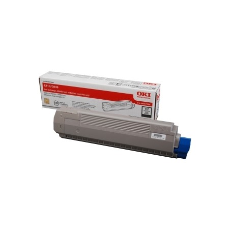 Oki [C810, C830] 8K fekete eredeti toner (44059108)