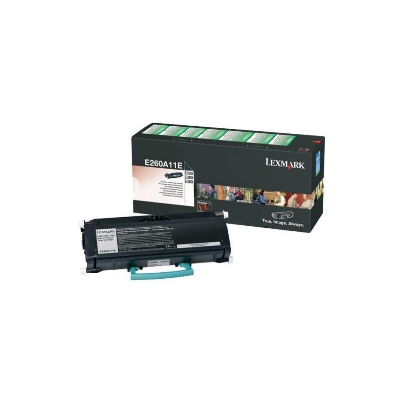 Lexmark [E260, E36x, E46x] E260A11E fekete eredeti toner