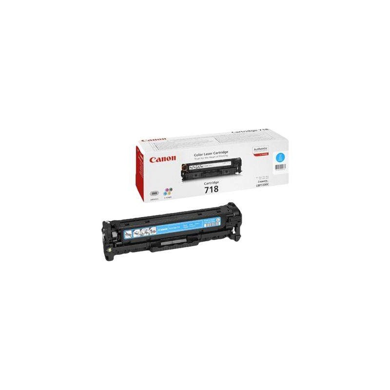 Canon CRG-718 kék eredeti toner