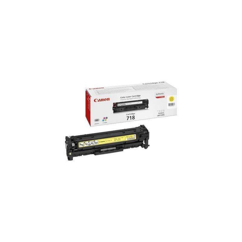 Canon CRG-718 sárga eredeti toner