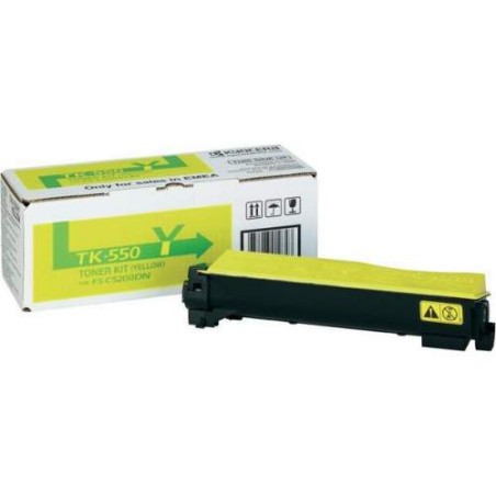 Kyocera TK-550 sárga eredeti toner 1T02HMAEU0