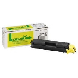 Kyocera TK-590 sárga eredeti toner 1T02KVANL0