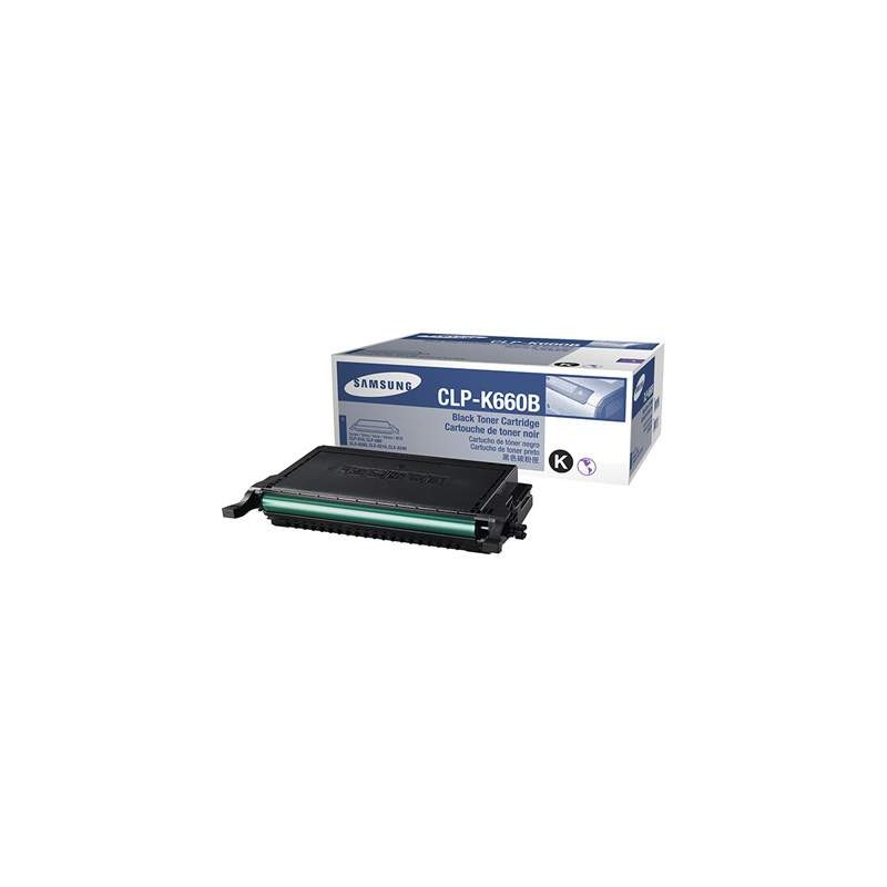 Samsung CLP-610/660B (CLP-K660B) fekete 5,5K eredeti toner [ST906A]