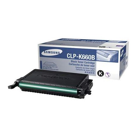 Samsung CLP-610/660B (CLP-K660B) fekete 5,5K eredeti toner [ST906A]