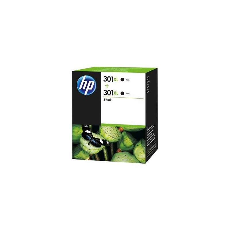 HP D8J45AE No.301XL fekete eredeti tintapatron duplacsomag