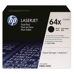 HP CC364XD (64XD) fekete eredeti toner duplacsomag